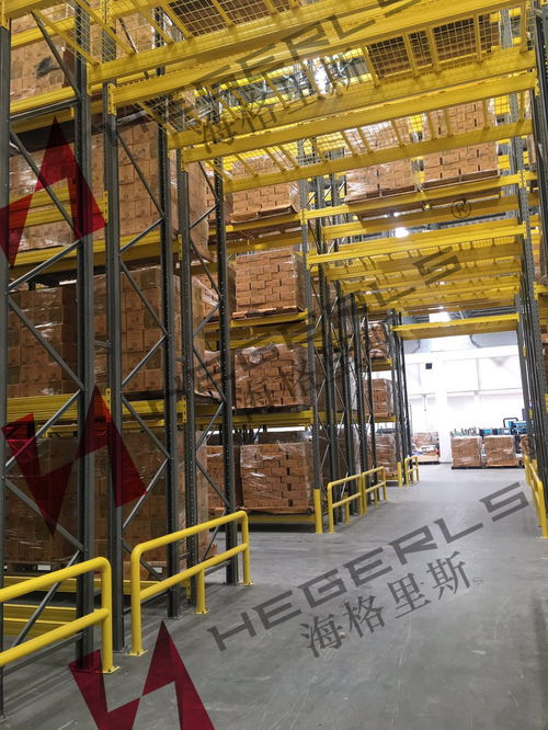 海格里斯智能仓储货架 物流仓储重力式货架作业过程中 如何避免货物受损